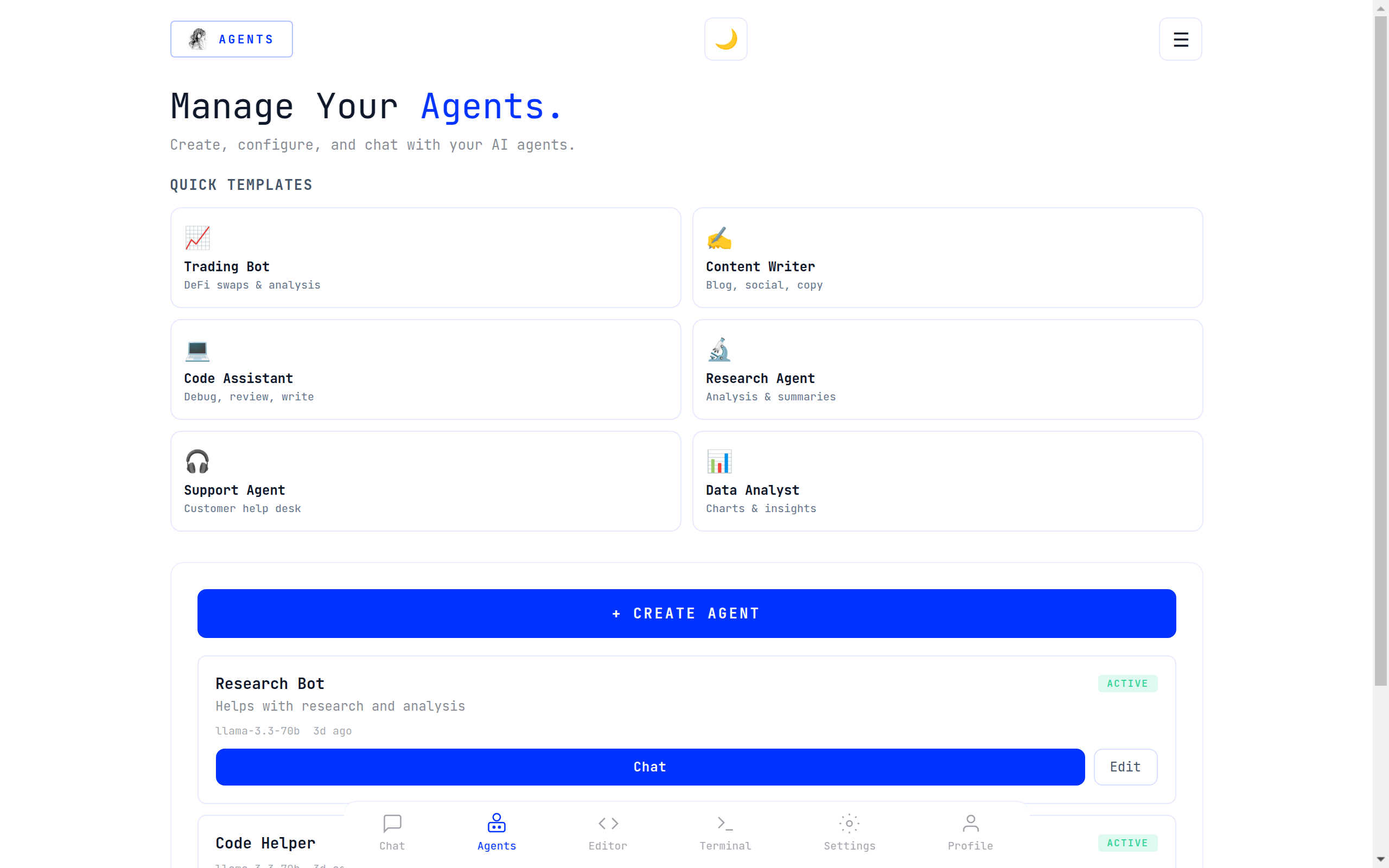 Agent Management