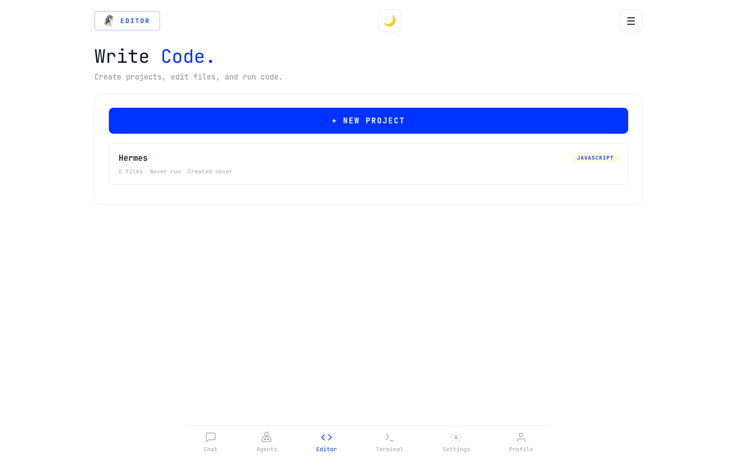 Code Editor